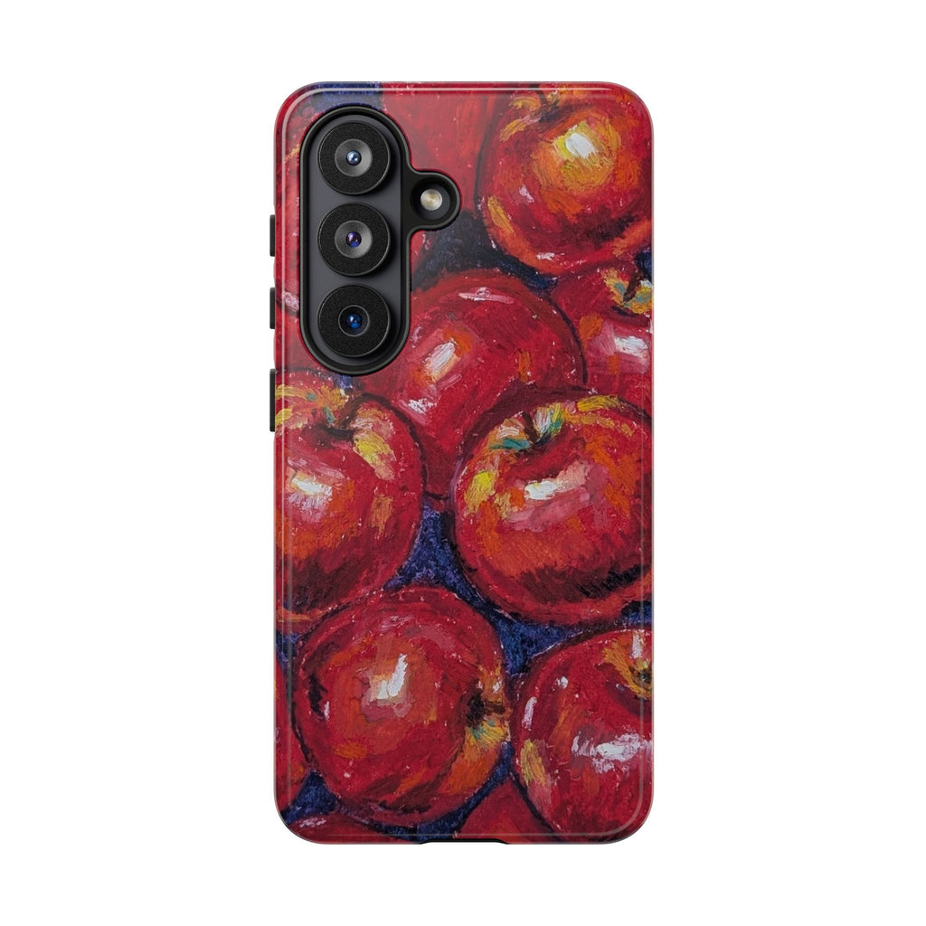 Apple Orchard Phone Case — Red Apple Art Protective Cover