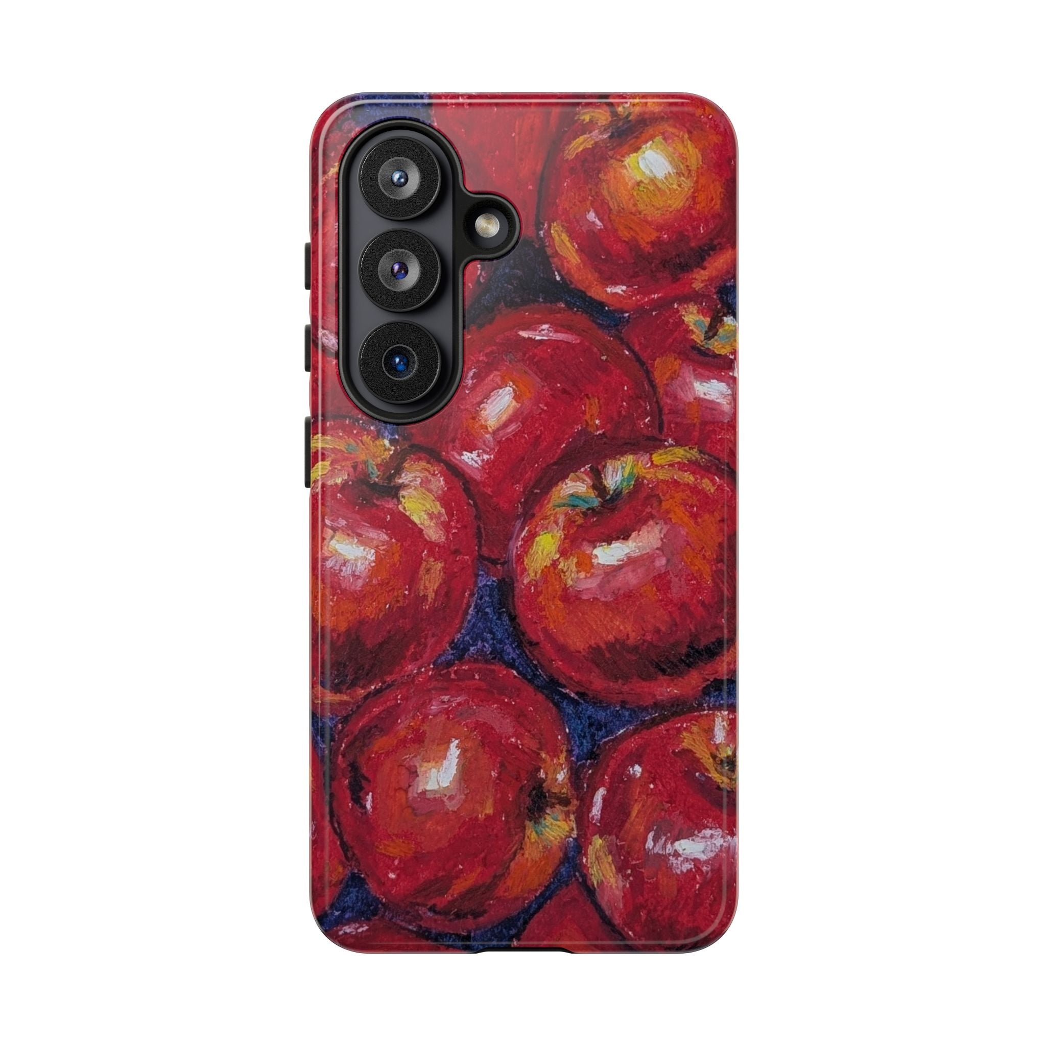 Apple Orchard Phone Case — Red Apple Art Protective Cover