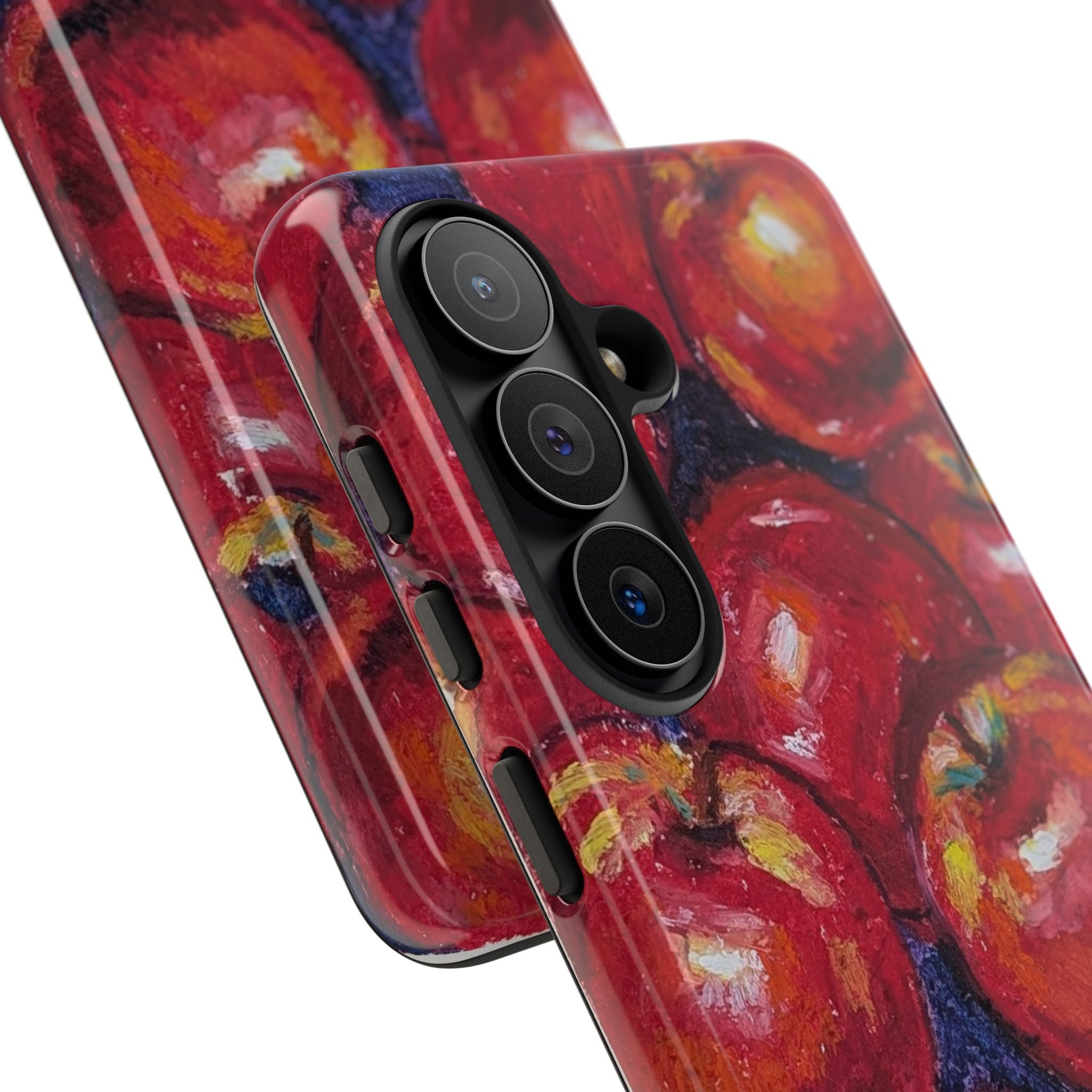 Apple Orchard Phone Case — Red Apple Art Protective Cover