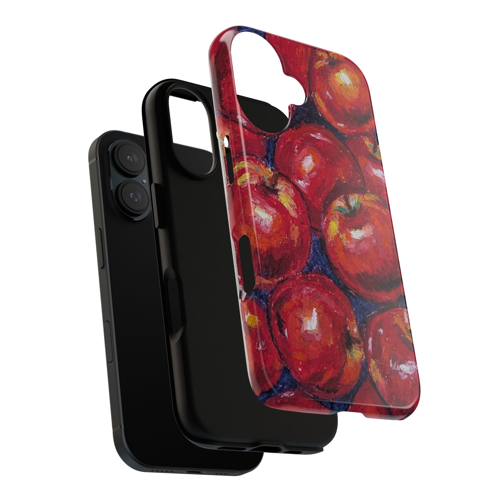 Apple Orchard Phone Case — Red Apple Art Protective Cover