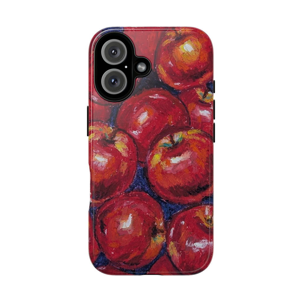 Apple Orchard Phone Case — Red Apple Art Protective Cover