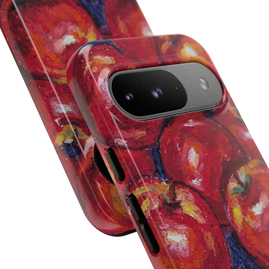 Apple Orchard Phone Case — Red Apple Art Protective Cover